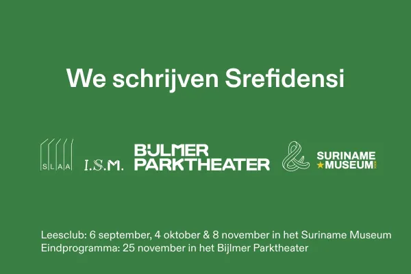 We schrijven Srefidensi